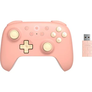 Ultimate 2c Kablosuz 2.4g Oyun Kolu Pc Android Hall Effect Joystick Peach Turuncu