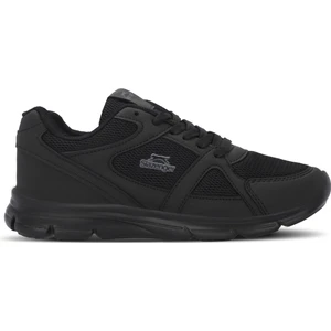 PERA Büyük Beden Erkek Sneaker Koşu & Yürüyüş Ayakkabısı Siyah / Siyah