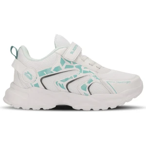 KANNER I Kız Çocuk Sneaker Koşu & Yürüyüş Ayakkabısı Beyaz / Yeşil