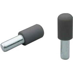 Ayder Mobilya Aksesuarları Plastik Başlı Metal Raf Pimi 5 mm Gri ( 100 Adet )