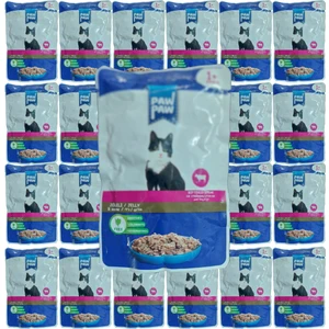 Paw Paw Jöle Içinde Biftekli Yaş Kedi Maması 85 gr x 24 Adet