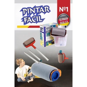 Profesyonel Boya Badana Seti Pintar Facil Pro Germany Usta Rulo Fırça Seti