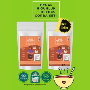 Hygge Foods Yüksek Proteinli Detoks Çorbası - Vegan Glutensiz Prebiyotik Yüksek Lifli 100 gr