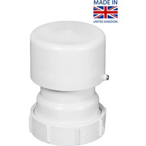Junior Mini HC50 DN50lik atık pis su otomatik hava alma valfi havalık şapkası cihazı - banyoda tuvalette yer süzgeci sifon gider duş kanalından kötü lağım ve kanalizasyon kokusu önleyici