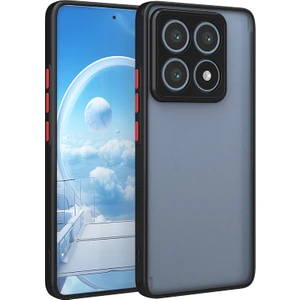 Xiaomi 14T Uyumlu Kılıf Hux Set Mika Siyah