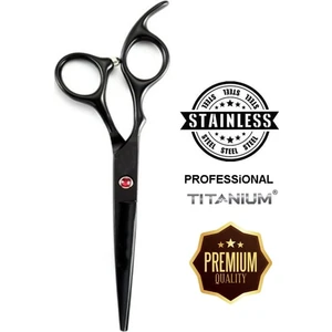 Titanium Black Siyah Saç Kesim Makası Ultra Profesyonel Seri XLQ574B