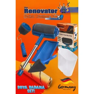 Renovator Paint Runner Pro Damlatmayan Alman Boya Badana Seti