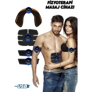 Fizyoterapi Masaj Aleti Ems Tens Kas Uyarıcı Geliştirici 4lü Set