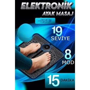 8 Programlı Ayak Fitness Kas Güçlendirici Masaj Aleti