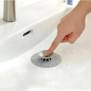 Lavabo Gider Tıpası Basmalı Silikon
