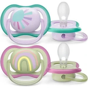 Philips Avent Ultra Air Emzik 0-6 Ay,  2'li Paket, Kız, SCF085/59