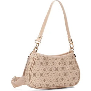 Newish Polo Kadın Bej Farme Monogram Baget El ve Omuz Çantası newpolo111