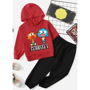 Uygun Tarz Çocuk Gumball Eşofman Takımı