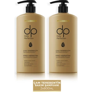 Dp Daily Perfection Şampuan Çam Terebentin 800 ml X 2 Adet