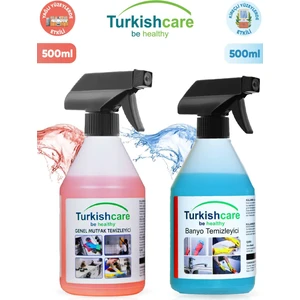 Banyo Ve Mutfak Temizleme Spreyi 500ml 2 Li