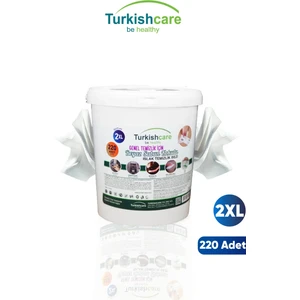 Beyaz Sabun Kokulu Islak Temizlik Mendili 220 Yaprak Genel Temizlik İçin