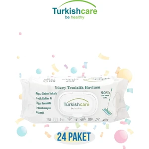 Yüzey Temizlik Havlusu 50'li Yirmidörtlü Set