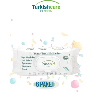 Yüzey Temizlik Havlusu 50'li Altlı Set