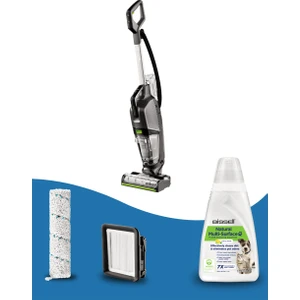 Crosswave Hydrosteam Pet Select Buharlı Dikey Süpürme ve Silme Makinesi