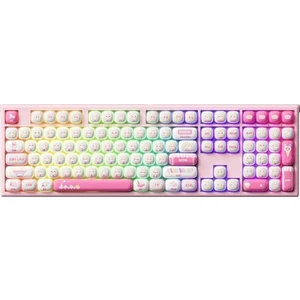 Monsgeek MG108B Rainbow Marshmallows Rgb Kablosuz Hotswap Mekanik Gaming Klavye
