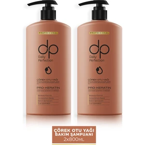 Dp Daily Perfection Perfectıon Çörekotu Tuzsuz Şampuan 800 ml 2 Adet