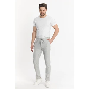 Erkek Jogger Keten Pantolon