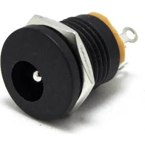 Dc Jack 2.1mm Yuvarlak Somunlu - 5 Adet