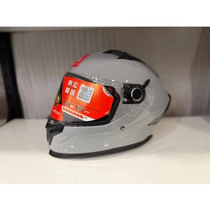 Mt Helmets Kask mt Braker Sv Solid A12 Parlak Nardo Gri