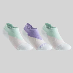 Artengo Tenis Çorabı - Kısa Konç - Unisex - 3 Çift - Pembe / Beyaz / Lacivert - RS160