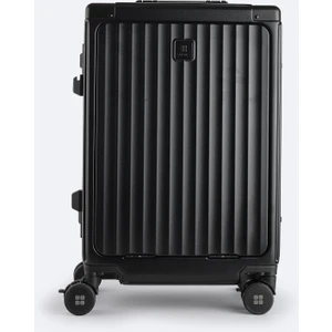 Avva Erkek Siyah Polipropilen Laptop Bölmeli USB Sarj Özellikli Küçük Boy Bavul B008109