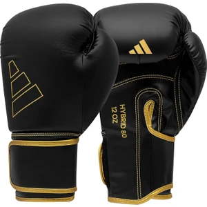 ADIH80 Hybrid 80 Boks Eldiveni Kick Boks Eldiveni Siyah Altın