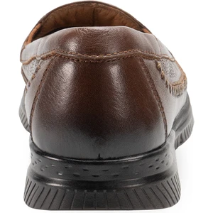 29413-G Kadın Taba Memory Foam Deri Ayakkabı