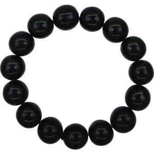 Iri Taneli Gürcistan Oltu Taşı Bileklik 15 mm