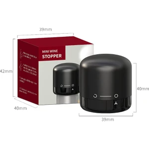 Şarap Şişe Tıpası Şişe Mantarı Mini Wine Stopper Vakumlu Şarap Tıpası Sızdırmaz Kilitli Sistem