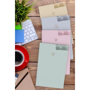 Soft Çizgili 4'lü 13X20 Defter