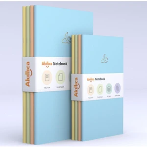 Soft Kareli 8'li 10X15-13X20 Defter Seti