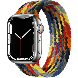 Apple Watch 38/40/41 mm Seri 5 6 Se 7 8 Uyumlu Esnek Örgü Kordon