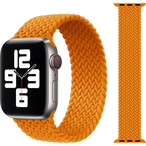 Apple Watch 38/40/41 mm Seri 5 6 Se 7 8 Uyumlu Esnek Örgü Kordon