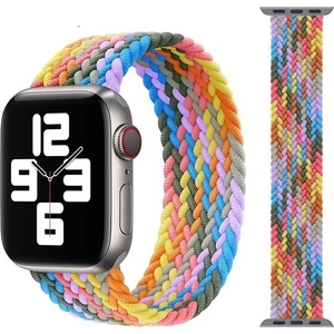 Apple Watch 38/40/41 mm Seri 5 6 Se 7 8 Uyumlu Esnek Örgü Kordon
