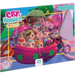 Ca Games C&a Games Cry Babies-2 Lisanslı 35 Parça Frame Puzzle