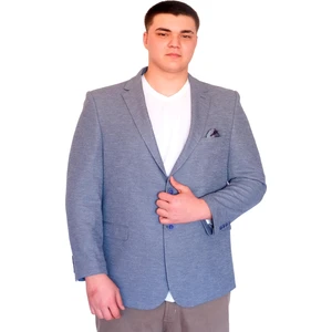 Mode Xl Büyük Beden Erkek Klasik Blazer Ceket Brıtanya 23028 Mavı
