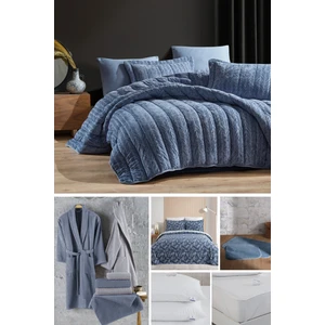 Royal Çeyiz Paketi 20 Parça Mavi