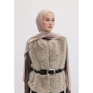 Vintage Rose Bambu Penye Şal