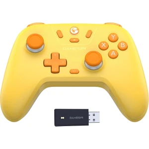 Gamesir Nova Lite Hall Effect 2.4g Wireless Controller Nintendo Switch, Windows Pc, Steam Deck, Android ,ıos Sarı