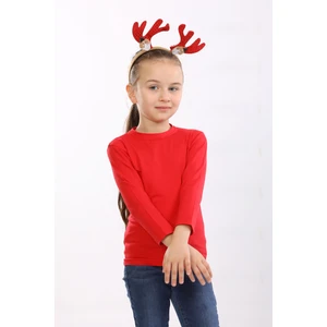 Pour La Riviere Kız Çocuk Doğal Organik Pamuklu Dar Kalıp Vücudu Saran Esnek Likralı Basic Günlük Body Bluz