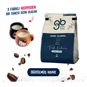 Green Brown Coffee Sade Türk Kahvesi 185 gr + Hediye