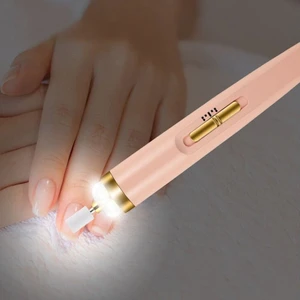 Şarjlı Işıklı Manikür & Pedikür Set Rose Gold 5 Başlıklı