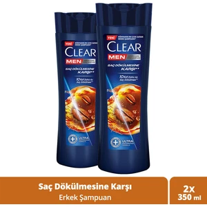 Men Kepeğe Karşı Etkili Şampuan Saç Dökülmesne Karşı 350 ml x2