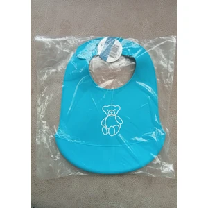 Silikon Mama Önlüğü - Ayarlanabilir Kilitli Bebek Mama Önlüğü