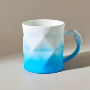 Soft Touch Geo Kupa 450 ml Mavi